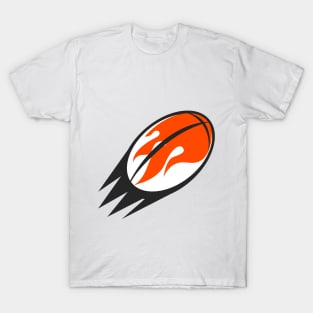 Fire Tennis Ball T-Shirt